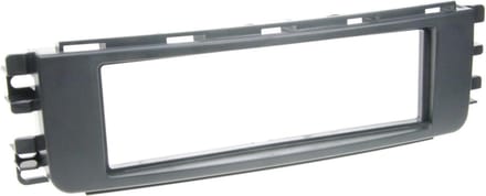 1-DIN Paneel geschikt voor Smart ForFour 2004-2006 (W454) Kleur: Zwart