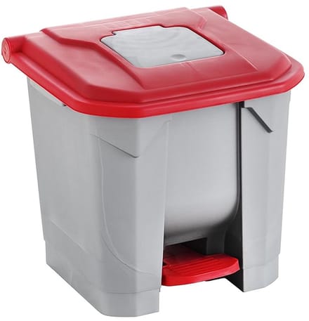 Ronde Pedalenemmer 30 Liter met Binnenemmer en Deksel