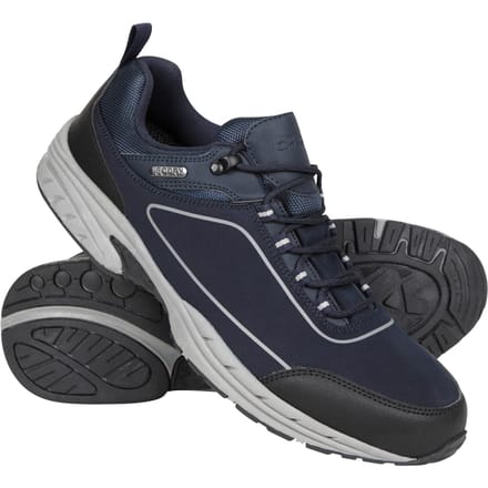 Mountain Warehouse Heren Ramble Softshell Waterdichte Trainers (Marine)