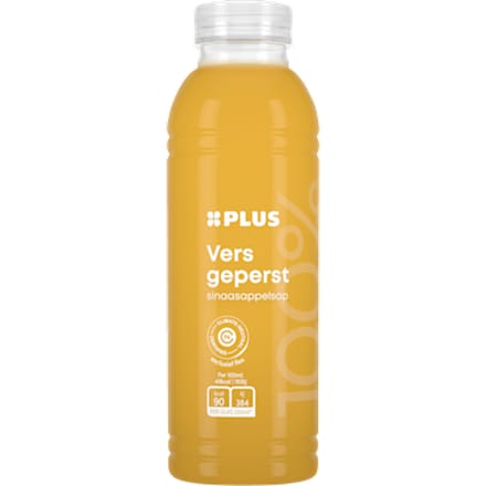 100% zelf geperst sinaasappelsap