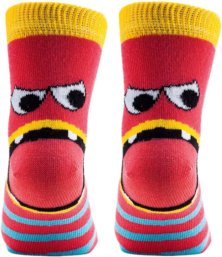 Socks4Fun 6 Paar - Heren Sokken - Hertmotief - Katoen - Groen