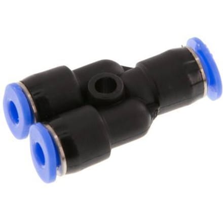 3 Mm X 4 Mm Y Insteek Fitting Pbt Nbr Compacte Bouwvorm [2 Stuks]