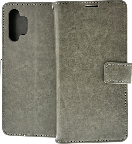 Bookcase Geschikt voor: Samsung Galaxy A32 4G - Grijs - portemonnee hoesje