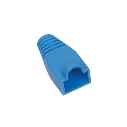 Merkloos blauwe UTP connector huls