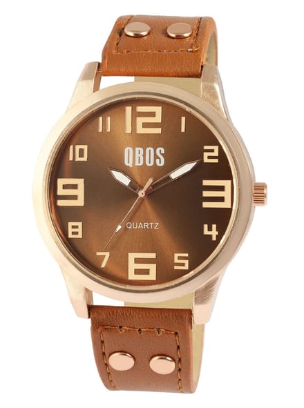 QBOS QBOS Unisex horloge Mineralglas