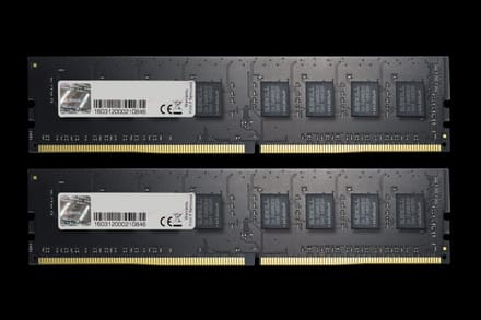 G.Skill Value DDR4-2666 - 16GB - CL19 - Dual Channel (2 pcs) - Intel XMP - Zwart