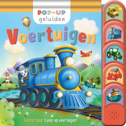 Voertuigen - Pop-Up Geluidenboek - James Phoenix