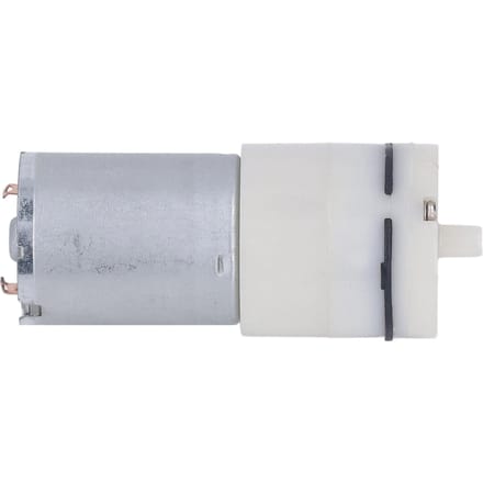 Micro Pompe à Air Électrique Pneumatique à Membrane Vide Transmission Mécanique 1 Port 370 Blanc DC6V