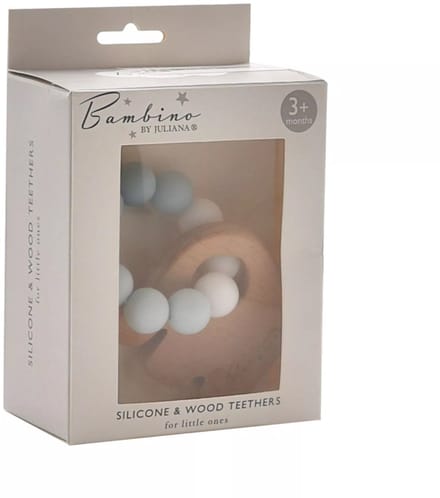 Bambino Olifanten Bijt Ring Blauw