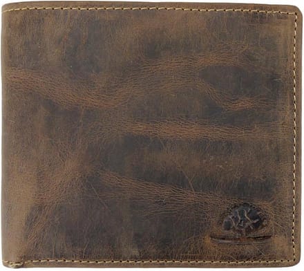 GREENBURRY portemonnee Vintage Wallet RFID Brown bruine
