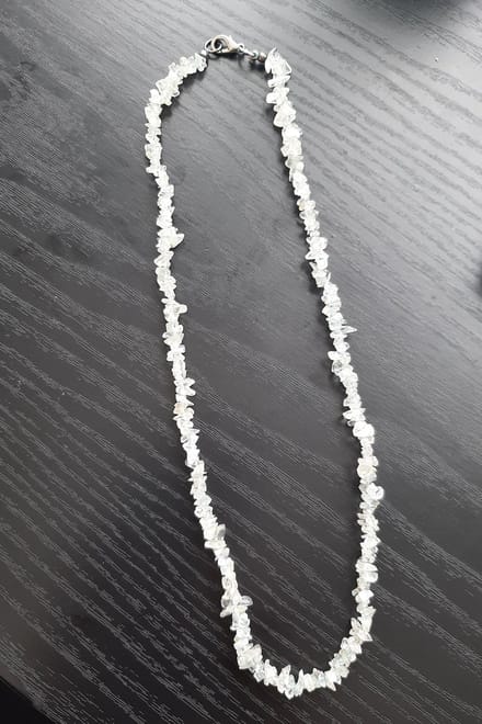 Aquamarijn splitketting
