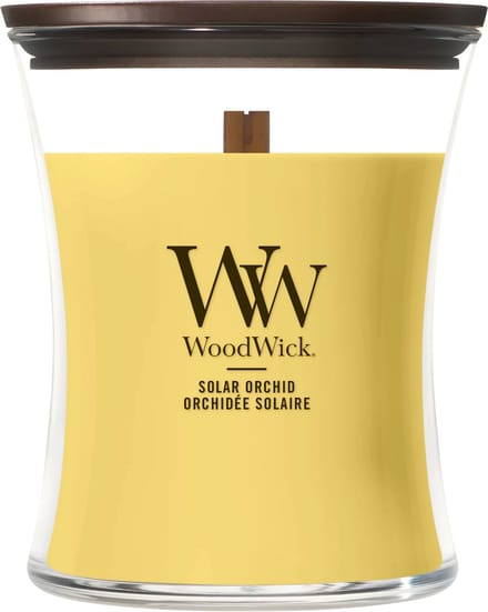 WoodWick Hourglass - Solar Orchid - Medium Geurkaars - 60 branduren
