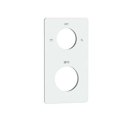 DutchLine Inbouwdeel Chroom GRIP 2-weg