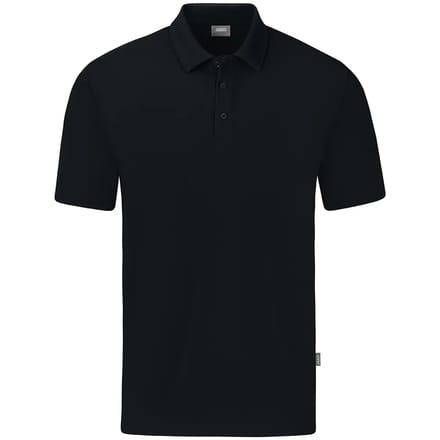Jako Organic Polo Stretch Heren - Zwart | Maat: M