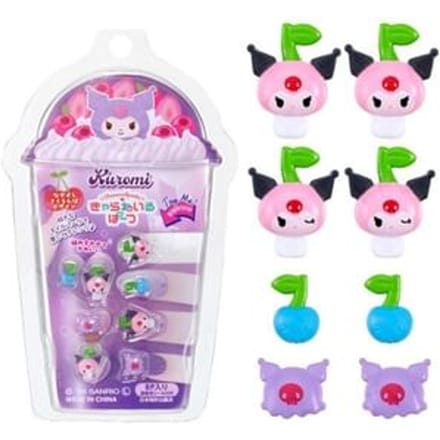 Bandai - Sanrio Kuromi Character Nail Parts 1 set