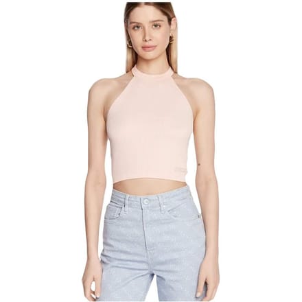 Guess dames top met logo in klassieke stijl