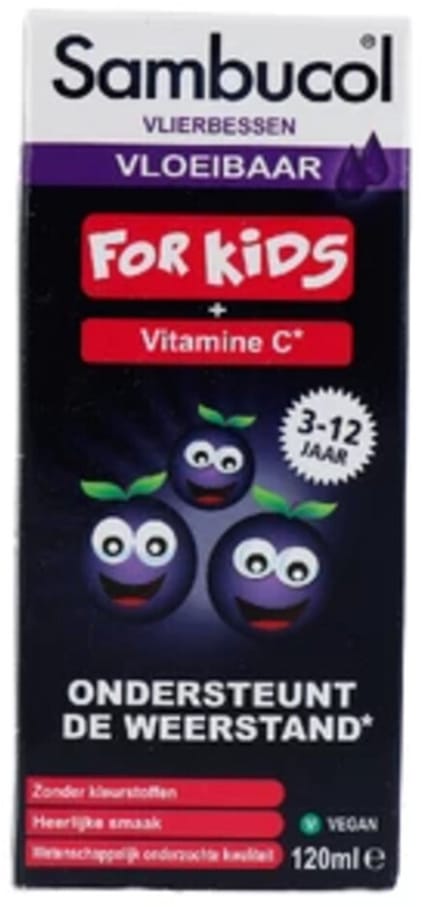 Sambucol - For Kids - 2 x 120 ml - Voordeelverpakking