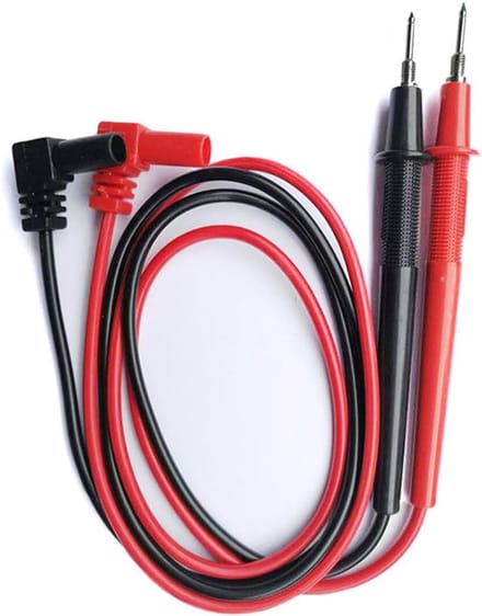 Digitale Multimeter - Testkabel Diagnostiek - Kabel Inspectie - Rubber Gecoat - 1000V 20A - Zwart Grijs Rood