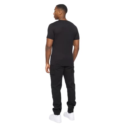 Crosshatch Mannen Utilate T-Shirt (Zwart)