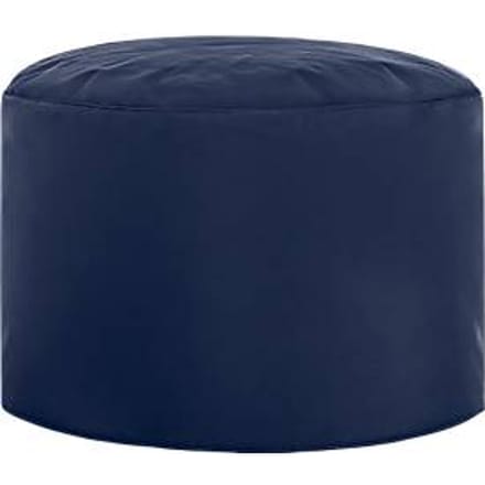 Poef DotCom scuba®, voor zitzak Swing, wasbaar, binnenin PVC gecoat, denim blauw