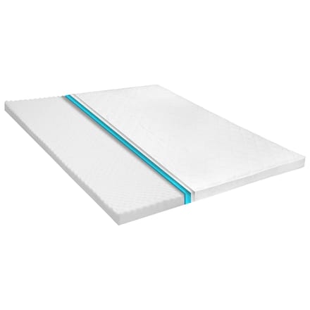 vidaXL - Topmatras - ei-profiel - 6 - cm - koudschuim - 140x200 - cm