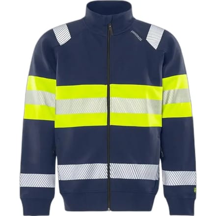 Fristads Signaliserende kleding High Vis-sweatjack KL 1 7531 Gkc 301562