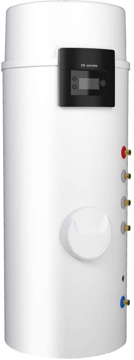 remeha Warmwater-warmtepomp Azorra Ace 250 H, met WT u. E-verwarming 2,4 kW, 7785412