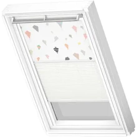 Velux Verduisterend Rolgordijn Dfd Pk10 4667swl - Manueel - Wit