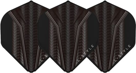 L-Style Champagne L1 EZ Standard Inception Black - Dart Flights