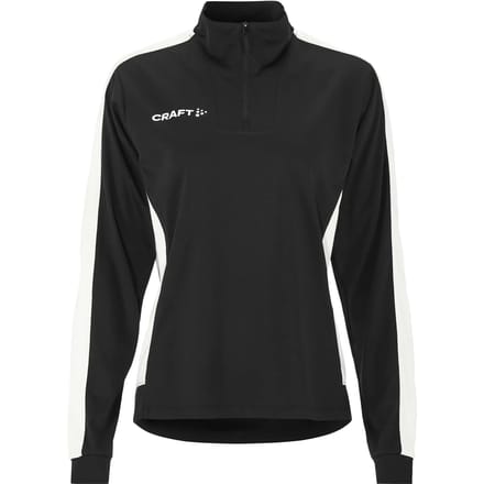 Craft dames-shirt met halve rits en lange mouwen Evolve 2.0 Contrast Half Zip W C17384