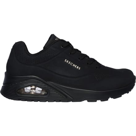 Skechers Uno Stand On Air Dames Sneakers - 39 - Black
