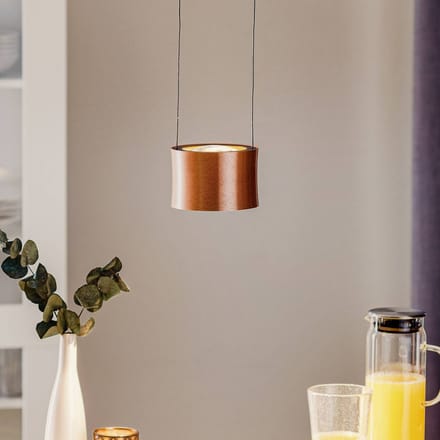 BANKAMP Impulse LED hanglamp 1-lamp roségoud