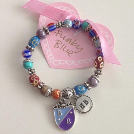 Blond Amsterdam - Armband funky blue 168744