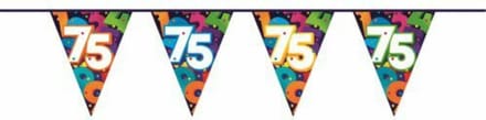 Vlaggenlijn Cijfers 75 jaar - 10 meter