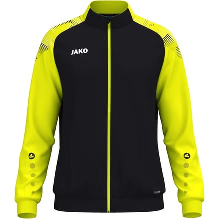 Jako Sonic Polyestervest Heren - Zwart / Fluogeel | Maat: S