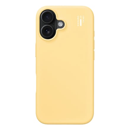 iDeal of Sweden Silicone Case geschikt voor Apple iPhone 16 - Soft Lemon