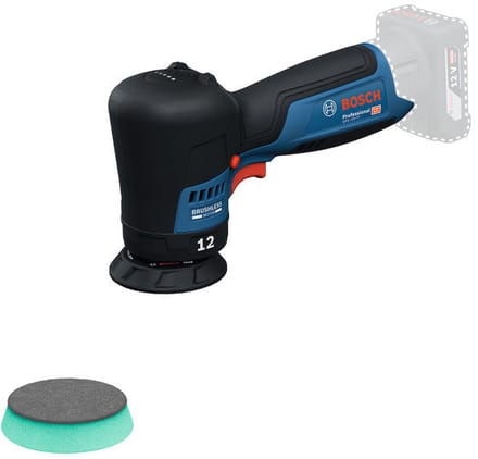 Bosch Professional GPX 12V-77 Excentrische accu polijstmachine 77 mm 12V Basic Body - 06019L4000