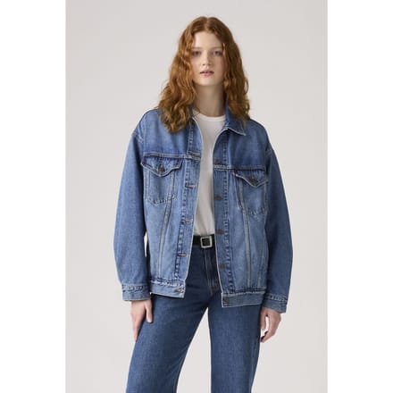Levi's Oversized Trucker Jacket Größe: L | Jeansjacken Outlet | Damen