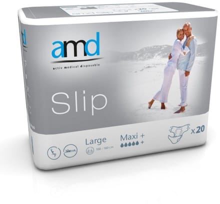 AMD Slip Maxi+ Large - 1 paquet de 20 protections