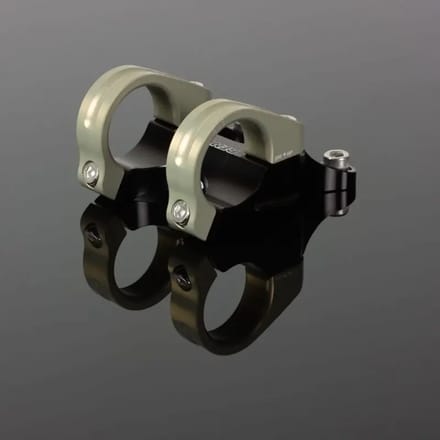 Renthal Integra 35 Mm Fiets Stuurpen Zwart,Zilver 50 mm / 10º
