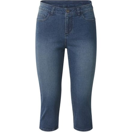 ESMARA Dames capri jeans - Slim fit (Donkerblauw, 36)