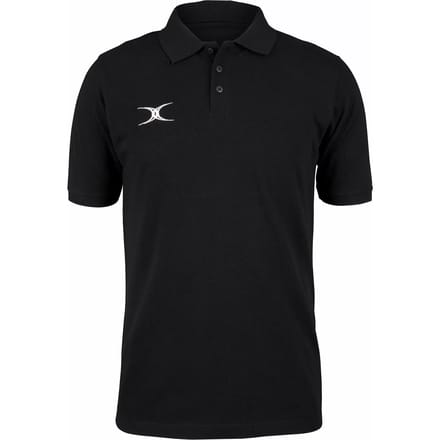 Gilbert Quest Polo Jnr Zwart - 5 - 6 Yrs