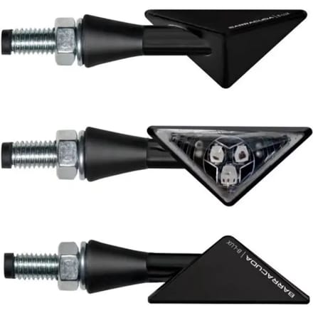 Paar motorfiets LED-knipperlichten Barracuda Z-led B-lux