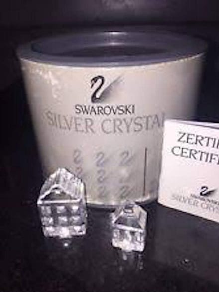 Swarovski Figuren Glas Set Nummer 1 Gebouwenset
