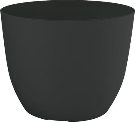 Bloempot Buiten Rond Conca Pure 38cm ANTRACIET Nicoli