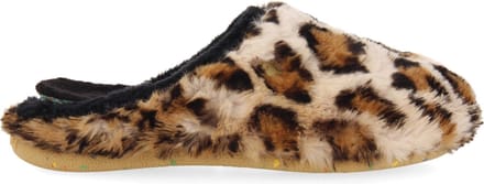Hot Potatoes Sloffen - Maat 33 - Unisex - Bruin/Zwart
