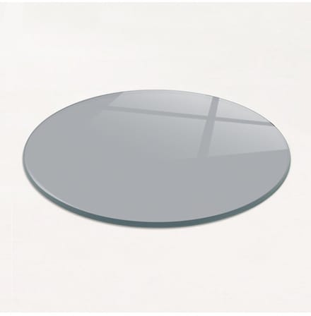 Gerookte- Smoked Tempered GlasSnijplank Doorsnee 32 cm - Glassnijplank