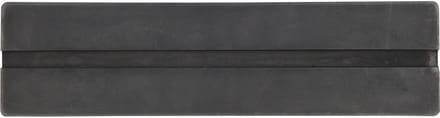 KS TOOLS rubberen pad 09 met groef voor hefbruggen 373 x 100 x 35 mm - 160.0484