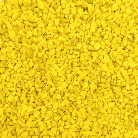 Aquariumgrind GEEL - Bodembedekking Steentjes Gekleurd 4-6mm - 1KG