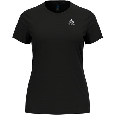 Odlo Essential Flyer hardloopshirt - Vrouwen - Zwart - S